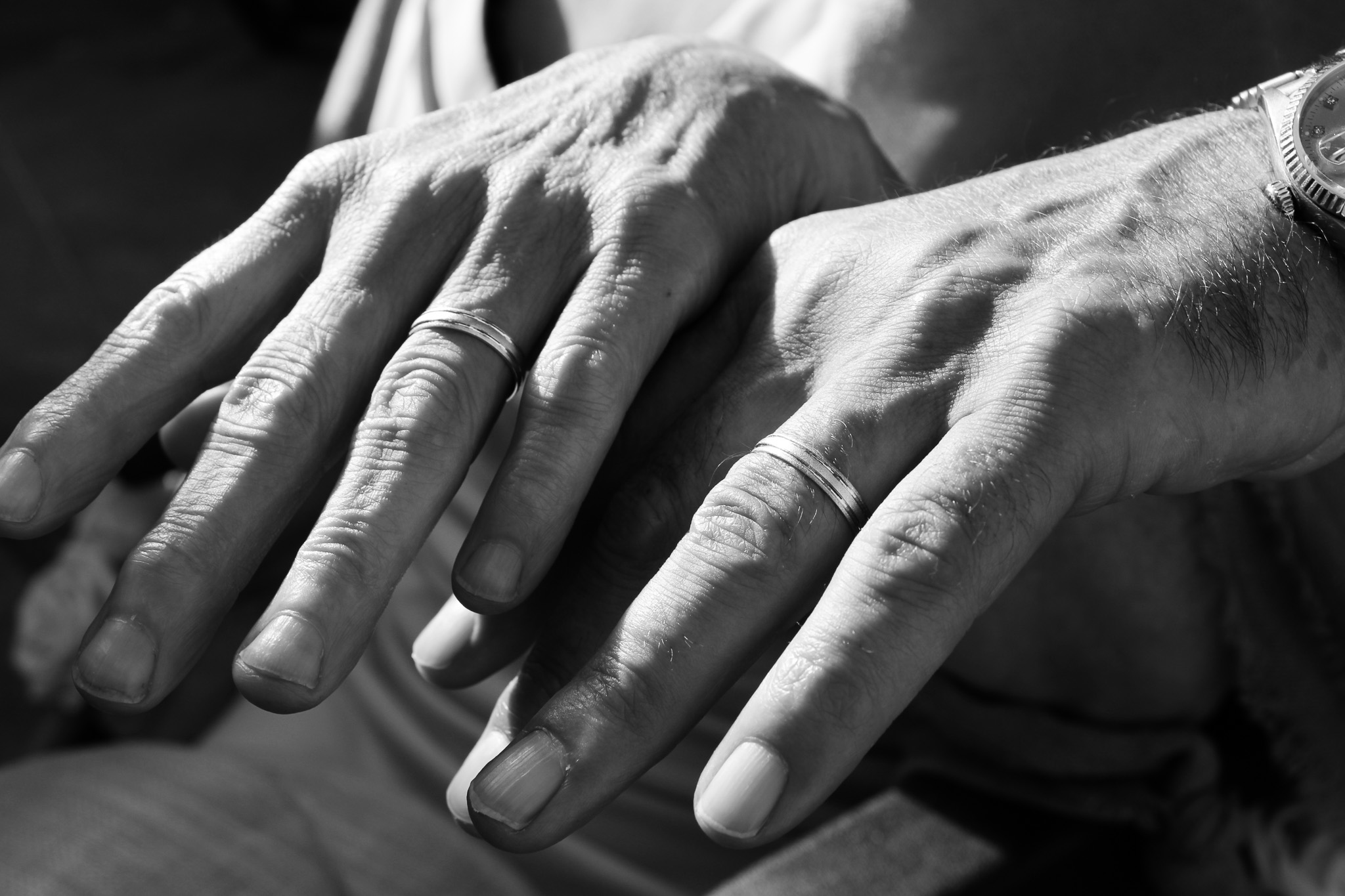 black and white Photography Old Hands